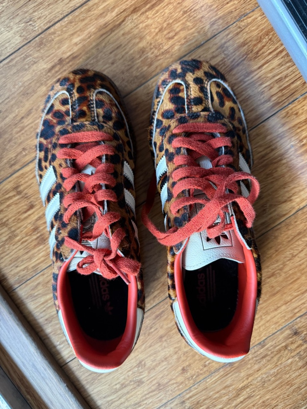 Adidas Leopard Samba Size 7 - Women
